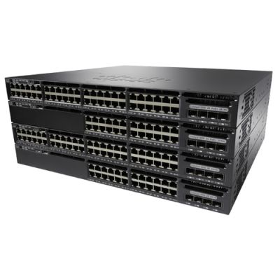 Cisco Catalyst WS-C3650-48TS-E Netzwerk-Switch Managed L3 Gigabit Ethernet (10/100/1000) 1U Schwarz