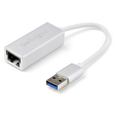 StarTech.com USB 3.0 auf Gigabit Netzwerkadapter - Silber