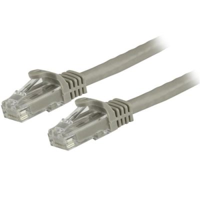 StarTech.com 1,5m CAT6-Kabel - graues CAT6-Patchkabel - Snagless RJ45-Steckverbinder - ETL