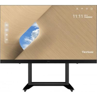 Viewsonic LDS135-152 Signage-Display Digital Signage Flachbildschirm 3,43 m (135") WLAN 600 cd/m² Full HD Schwarz Android 9.0