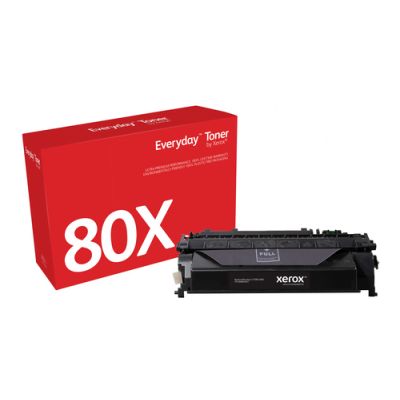 Everyday ™ Schwarz Toner von Xerox, kompatibel mit HP 80X (CF280X), Extra hohe Kapazität