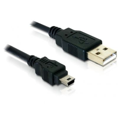 DeLOCK 82252 USB Kabel 1,5 m USB 2.0 USB A Mini-USB B Schwarz
