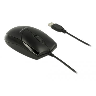 DeLOCK 12530 Maus Beidhändig USB Typ-A Optisch 1000 DPI