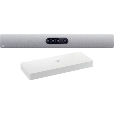 Cisco QUAD CAMERA 15,1 MP Grau, Weiß 5120 x 2880 Pixel 60 fps CMOS 25,4 / 1,7 mm (1 / 1.7")