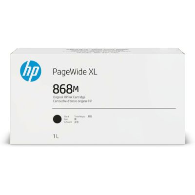 HP 868M Schwarz PageWide XL Druckerpatrone, 1 Liter