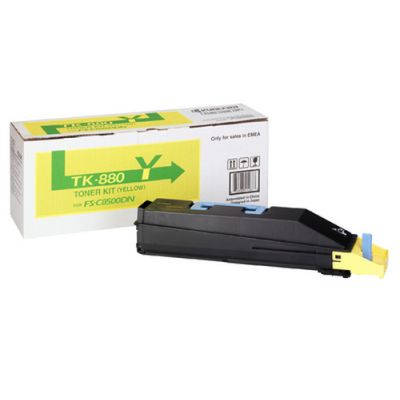 KYOCERA TK-880Y Tonerkartusche 1 Stück(e) Original Gelb