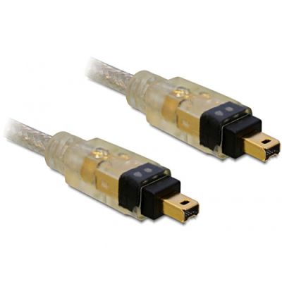DeLOCK FireWire A/A, 1.0m 1 m Grau