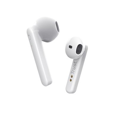 Trust Primo Touch Kopfhörer True Wireless Stereo (TWS) im Ohr Anrufe/Musik Bluetooth Weiß