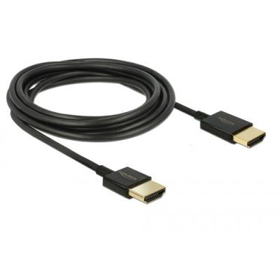 DeLOCK 85117 HDMI-Kabel 0,25 m HDMI Typ A (Standard) Schwarz