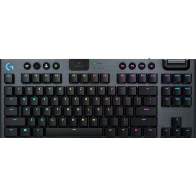 Logitech G G915 TKL Tastatur USB QWERTY Englisch Karbon