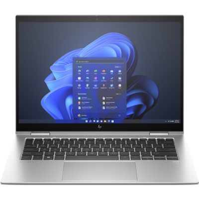 HP Elite x360 1040 G10 Hybrid (2-in-1) 35,6 cm (14") Touchscreen WUXGA Intel® Core™ i7 i7-1355U 16 GB LPDDR5-SDRAM 512 GB SSD Wi-Fi 6E (802.11ax) Windows 11 Pro Silber