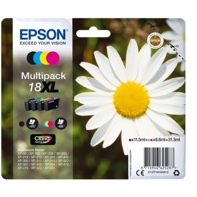 Epson Daisy Multipack 4 Farben 18XL Claria Home Ink