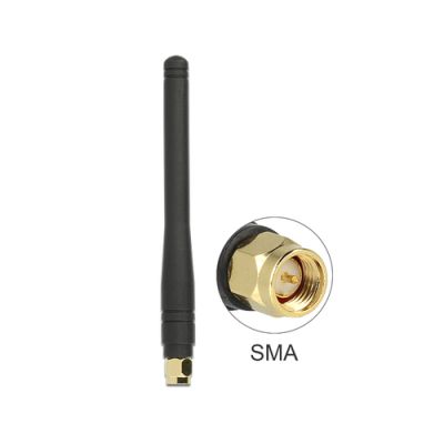 DeLOCK 88914 Netzwerk-Antenne Omnidirektionale Antenne SMA 2,5 dBi