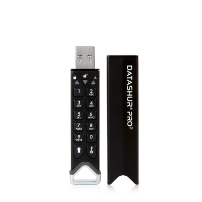 iStorage datAshur PRO2 USB-Stick 128 GB USB Typ-A 3.2 Gen 1 (3.1 Gen 1) Schwarz