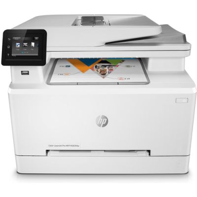 HP Color LaserJet Pro MFP M283fdw, Farbe, Drucker für Drucken, Kopieren, Scannen, Faxen, Drucken über den USB-Anschluss vorn; Scannen an E-Mail; Beidseitiger Druck; Automatische, geglättete Dokumentenzuführung (50 Blatt)