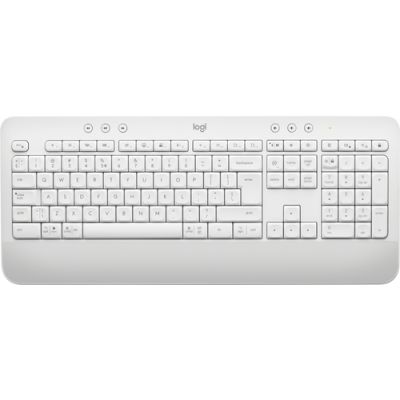 Logitech Signature K650 Tastatur Bluetooth QWERTZ Ungarisch Weiß
