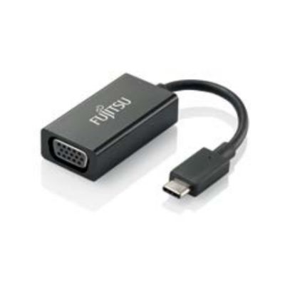 Fujitsu S26391-F6058-L224 Videokabel-Adapter 0,15 m USB Typ-C VGA (D-Sub) Schwarz