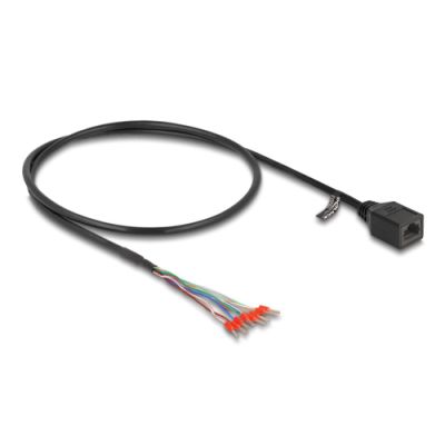 DeLOCK 88005 Netzwerkkabel Schwarz 0,5 m Cat5e