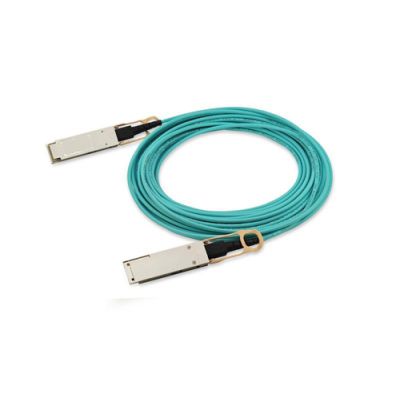 HPE JL856A Glasfaserkabel 2 m QSFP28 Cyan