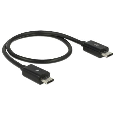 DeLOCK 83570 USB Kabel 0,3 m USB 2.0 USB B Schwarz