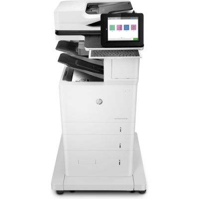 HP LaserJet Enterprise Flow MFP M636z, Drucken, Kopieren, Scannen, Faxen, Scannen in E-Mail; beidseitiger Druck; ADF für 150 Blatt; energieeffizient; hohe Sicherheit