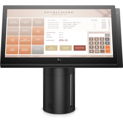 HP Engage One 145 All-in-One 2,6 GHz i5-7300U 35,6 cm (14") 1920 x 1080 Pixel Touchscreen Schwarz