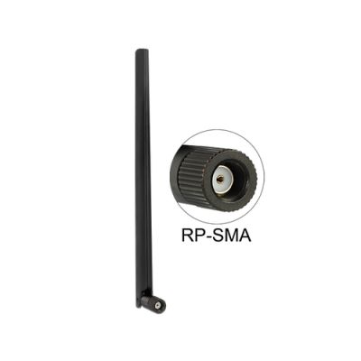 DeLOCK 88900 Netzwerk-Antenne Omnidirektionale Antenne RP-SMA 6 dBi