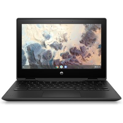 HP Chromebook x360 11 G4 29,5 cm (11.6") Touchscreen HD Intel® Celeron® N5100 8 GB LPDDR4x-SDRAM 64 GB eMMC Wi-Fi 6 (802.11ax) ChromeOS Schwarz