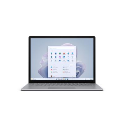 Microsoft Surface Laptop 5 38,1 cm (15") Touchscreen Intel® Core™ i7 i7-1265U 8 GB LPDDR5x-SDRAM 512 GB SSD Wi-Fi 6 (802.11ax) Windows 10 Pro Platin