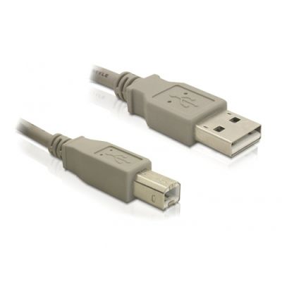 DeLOCK 82215 USB Kabel 1,8 m USB A USB B Grau