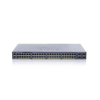 Cisco Catalyst WS-C2960X-48FPD-L Netzwerk-Switch Managed L2 Gigabit Ethernet (10/100/1000) Power over Ethernet (PoE) Schwarz