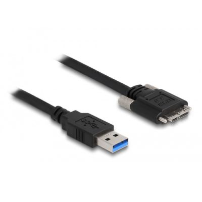 DeLOCK 87800 USB Kabel 2 m USB 3.2 Gen 1 (3.1 Gen 1) USB A Micro-USB B Schwarz
