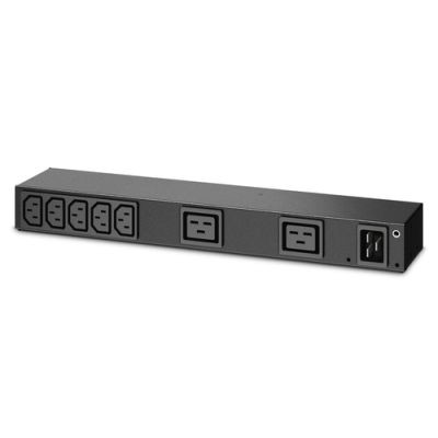 APC AP6120A Stromverteilereinheit (PDU) 7 AC-Ausgänge 0U/1U Schwarz