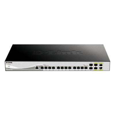D-Link DXS-1210-16TC/E Netzwerk-Switch Managed L2 10G Ethernet (100/1000/10000) Grau