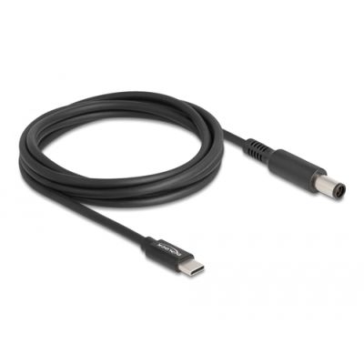DeLOCK 87975 Stromkabel Schwarz 1,5 m USB C 7.4 x 5.0 mm
