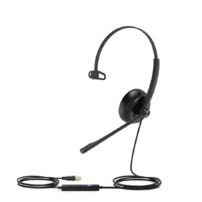Yealink UH34 Kopfhörer Kabelgebunden Kopfband Büro/Callcenter Schwarz