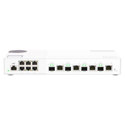 QNAP QSW-M2106-4C Netzwerk-Switch Managed L2 2.5G Ethernet (100/1000/2500) Weiß