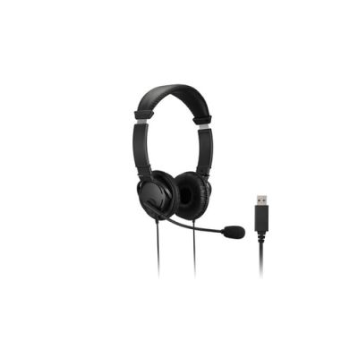 Kensington Classic USB-A Headset mit Mikrofon und Lautstärkeregler