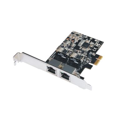 M-Cab PCIe GigaBit LAN - 2 Port