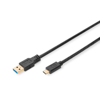 Digitus USB Type-C Anschlusskabel, Gen2, Type-C auf A