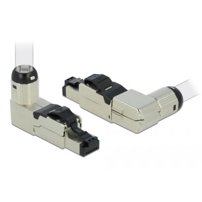 DeLOCK 86289 Drahtverbinder 1 x RJ-45 Grau