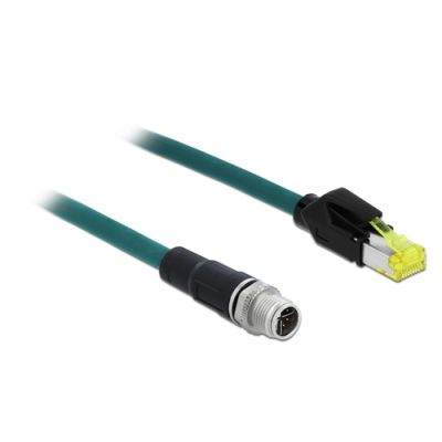 DeLOCK 85430 Netzwerkkabel Blau 2 m Cat6a S/FTP (S-STP)