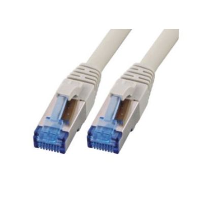 M-Cab PAC0050 Netzwerkkabel Grau 0,25 m Cat6a SF/UTP (S-FTP)