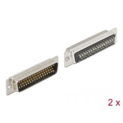 DeLOCK 66705 Drahtverbinder D-Sub HD 50 pin/50 soldering pin Silber