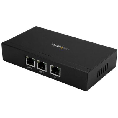 StarTech.com POEEXT2GAT Netzwerk-Erweiterungsmodul Netzwerksender Schwarz