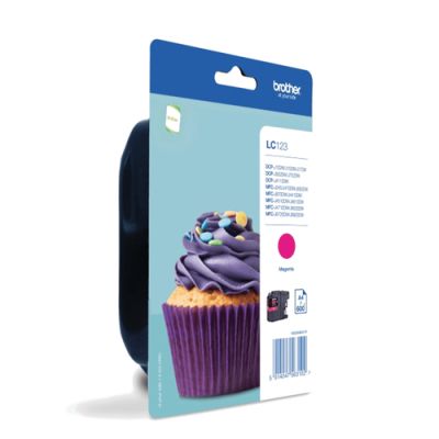 Brother LC123MBP Druckerpatrone 1 Stück(e) Original Magenta