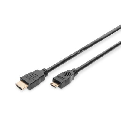 Digitus HDMI High Speed Anschlusskabel, HDMI - Mini HDMI