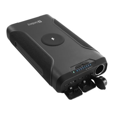 Sandberg 420-64 Powerbank Lithium-Ion (Li-Ion) 72000 mAh Kabelloses Aufladen Schwarz