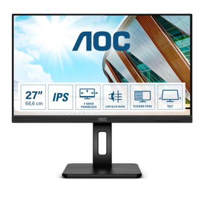 AOC P2 Q27P2Q LED display 68,6 cm (27") 2560 x 1440 Pixel Quad HD Schwarz