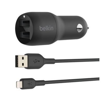 Belkin BOOST↑CHARGE Smartphone Schwarz Zigarettenanzünder Auto